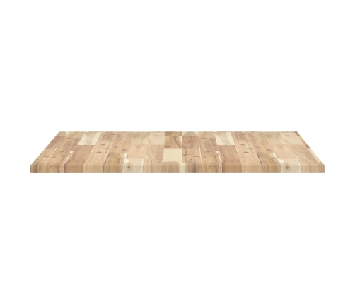 Tablero de mesa cuadrado madera maciza acacia 80x80x2 cm