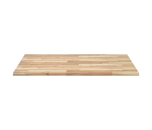 Tablero de mesa cuadrado madera maciza acacia 90x90x2 cm