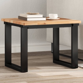 Tablero de mesa cuadrado madera maciza de acacia 50x50x2 cm