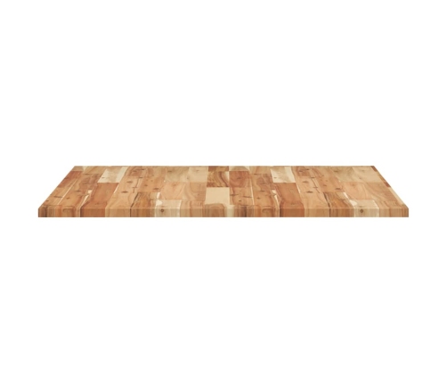 Tablero de mesa cuadrado madera maciza acacia 80x80x2 cm