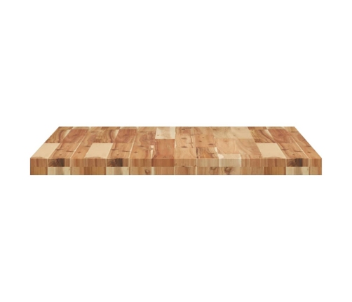 Tablero de mesa cuadrado madera maciza acacia 70x70x4 cm