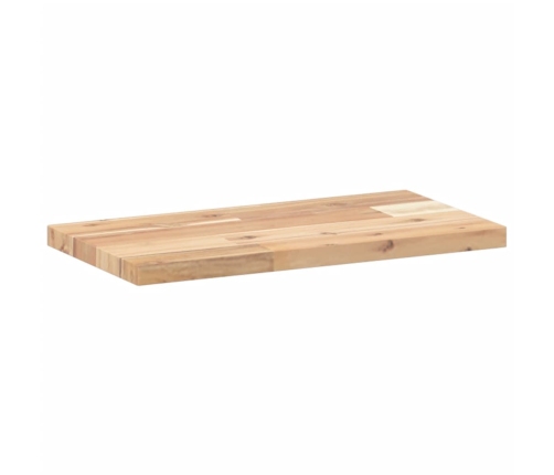 Tablero de mesa rectangular madera maciza acacia 40x20x2 cm