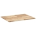 Tablero de mesa rectangular madera maciza acacia 100x60x2 cm