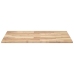 Tablero de mesa rectangular madera maciza de acacia 100x80x2 cm