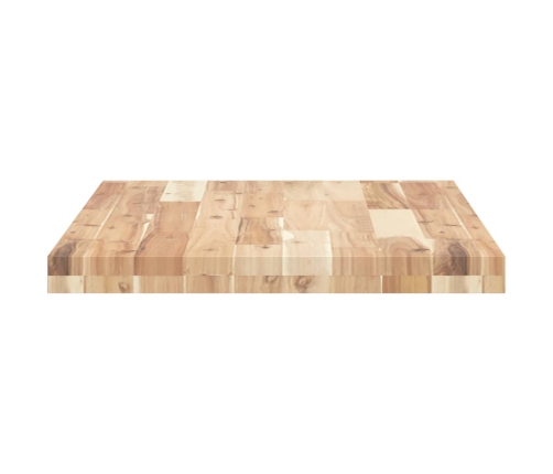 Tablero de mesa rectangular madera maciza acacia 100x50x4 cm