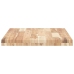 Tablero de mesa rectangular madera maciza acacia 120x50x4 cm