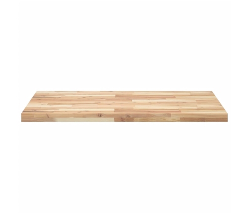 Tablero de mesa rectangular madera maciza acacia 100x70x4 cm