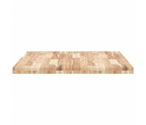 Tablero de mesa rectangular madera maciza acacia 100x80x4 cm