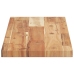 Tablero de mesa rectangular madera maciza acacia 80x20x2 cm