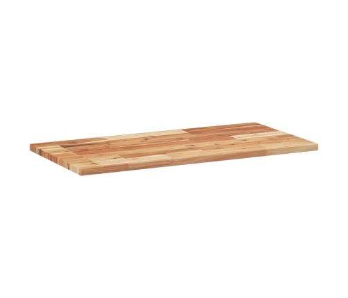 Tablero de mesa rectangular madera maciza acacia 60x40x2 cm