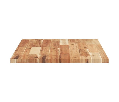 Tablero de mesa rectangular madera maciza acacia 60x50x2 cm