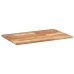 Tablero de mesa rectangular madera maciza acacia 100x50x2 cm