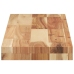 Tablero de mesa rectangular madera maciza acacia 100x20x4 cm