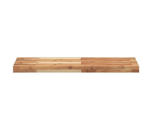 Tablero de mesa rectangular madera maciza acacia 100x30x4 cm