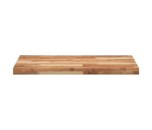 Tablero de mesa rectangular madera maciza acacia 100x50x4 cm