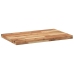 Tablero de mesa rectangular madera maciza acacia 140x50x4 cm