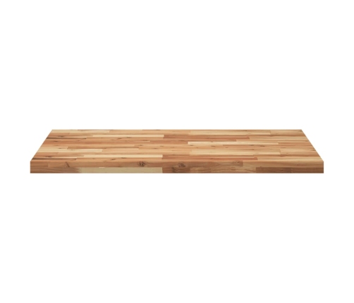 Tablero de mesa rectangular madera maciza acacia 80x70x4 cm