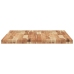 Tablero de mesa rectangular madera maciza acacia 100x80x4 cm