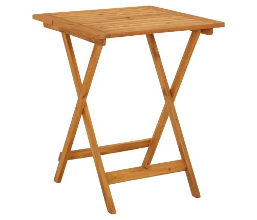Juego de bistro de 3 piezas tela y madera maciza antracita