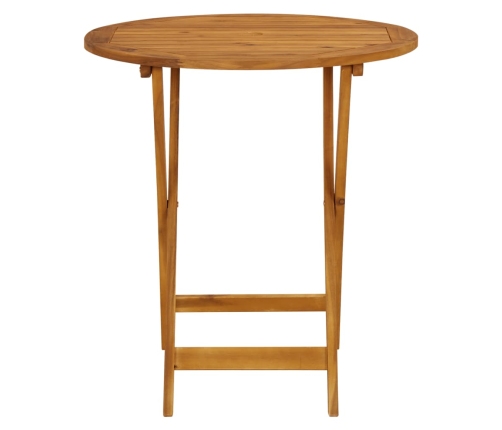 Juego de bistro de 3 piezas tela y madera maciza taupe