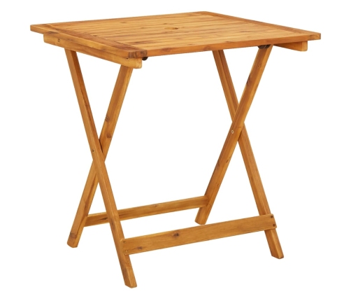 Juego de bistro de 3 piezas tela y madera maciza azul y blanco