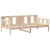 Sofá cama con techo madera maciza de pino 90x190 cm