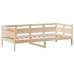 Sofá cama con techo madera maciza de pino 90x190 cm