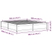Cama sin colchón madera maciza de pino marrón cera 180x200 cm