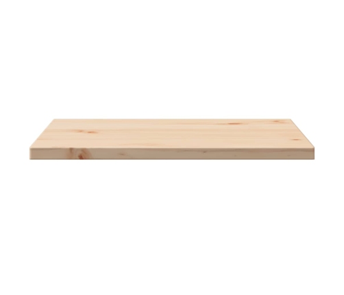 Tablero de mesa cuadrado madera maciza de pino 40x40x1,7 cm