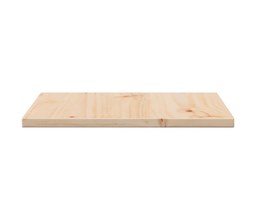 Tablero de mesa cuadrado madera maciza de pino 40x40x1,7 cm