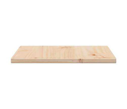 Tablero de mesa cuadrado madera maciza de pino 50x50x1,7 cm