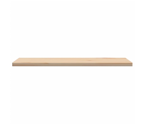 Tablero de mesa rectangular 2 uds madera de pino 60x30x1,7 cm