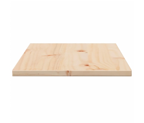 Tablero de mesa rectangular 2 uds madera de pino 70x35x1,7 cm