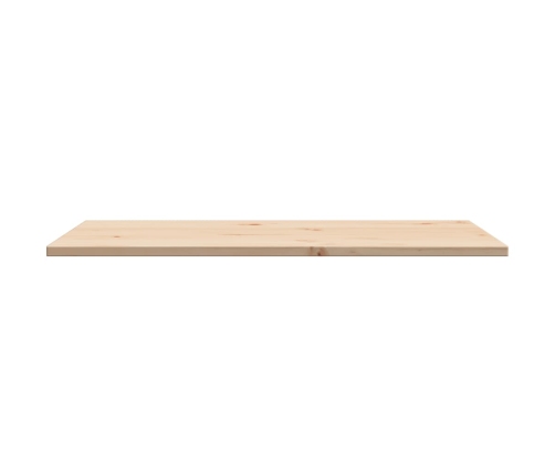 Tablero de mesa rectangular madera maciza pino 80x50x1,7 cm