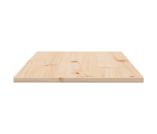 Tablero de mesa rectangular 2 uds madera de pino 90x45x1,7 cm