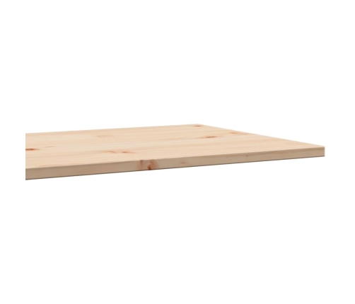 Tablero de mesa rectangular 2 uds madera de pino 90x45x1,7 cm