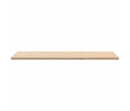 Tablero de mesa rectangular 3 uds madera de pino 80x47x1,7 cm