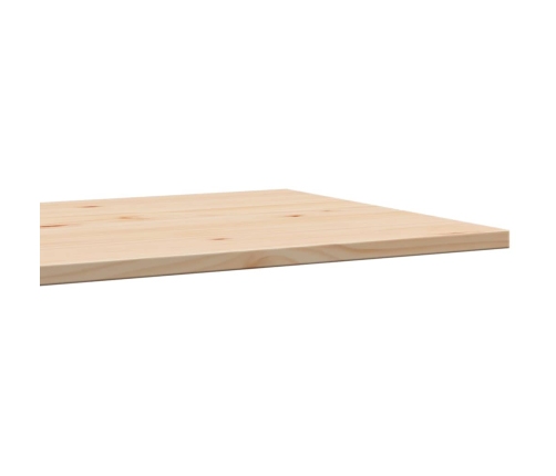 Tablero de mesa rectangular 3 uds madera de pino 80x47x1,7 cm