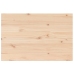 Tablero de mesa rectangular 3 uds madera de pino 80x53x1,7 cm