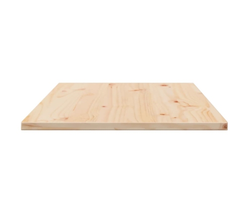 Tablero de mesa rectangular 4 uds madera de pino 90x45x1,7 cm