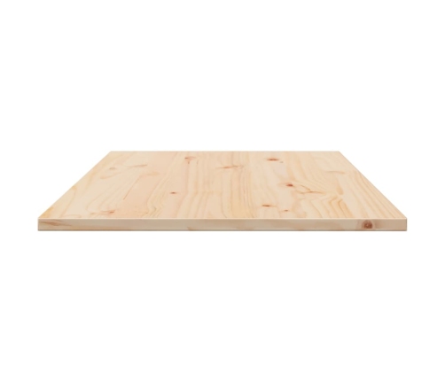 Tablero de mesa rectangular 4 uds madera de pino 100x50x1,7 cm