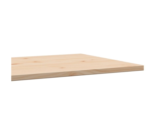 Tablero de mesa rectangular 4 uds madera de pino 100x50x1,7 cm