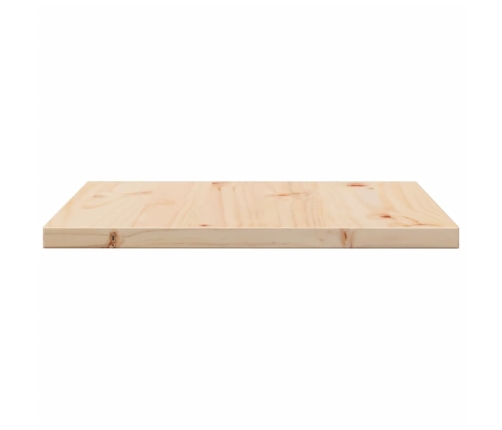 Tablero de mesa cuadrado madera maciza de pino 50x50x2,5 cm