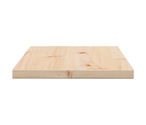 Tablero de mesa rectangular 2 uds madera de pino 70x35x2,5 cm