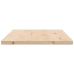 Tablero de mesa rectangular madera maciza pino 80x50x2,5 cm