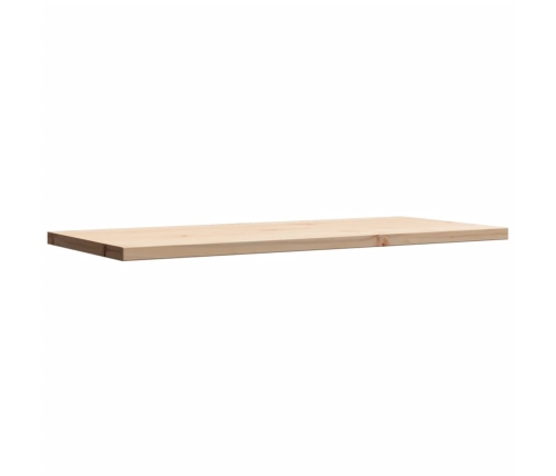 Tablero de mesa rectangular madera maciza pino 90x40x2,5 cm