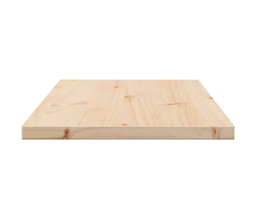 Tablero de mesa rectangular madera maciza pino 90x40x2,5 cm