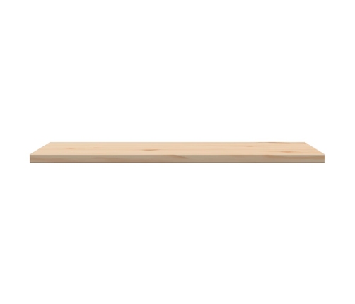 Tablero de mesa rectangular 2 uds madera de pino 90x45x2,5 cm