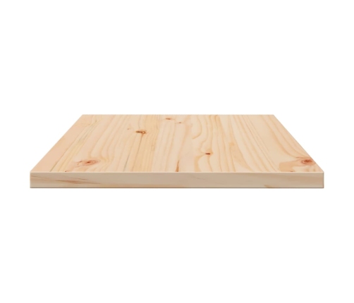 Tablero de mesa rectangular 2 uds madera de pino 90x45x2,5 cm