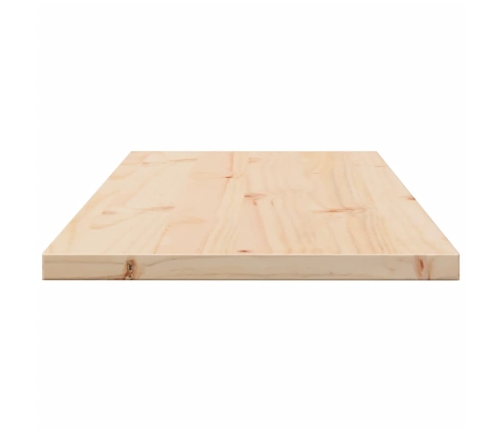 Tablero de mesa rectangular madera maciza pino 110x40x2,5 cm